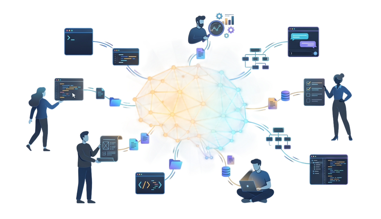 Kavela hive mind illustration